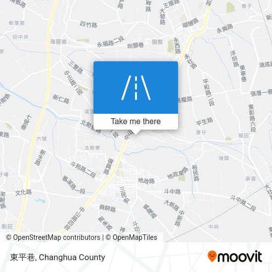 東平巷地圖