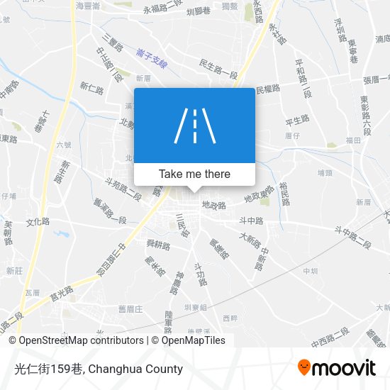 光仁街159巷 map