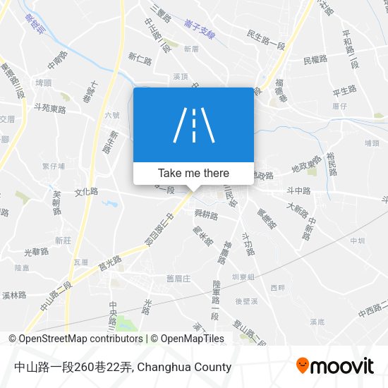 中山路一段260巷22弄 map