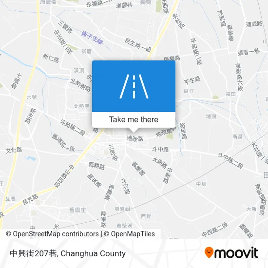 中興街207巷 map