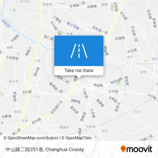 中山路二段251巷 map
