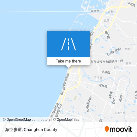 海空步道地圖
