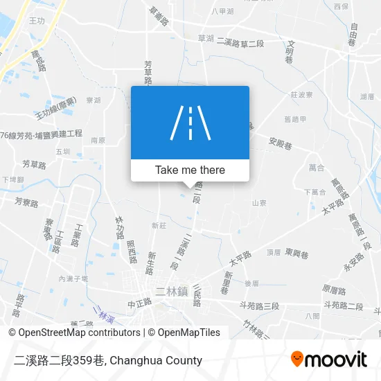 二溪路二段359巷地圖
