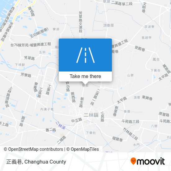 正義巷地圖