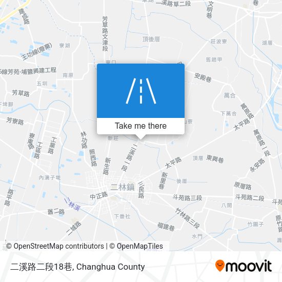 二溪路二段18巷地圖