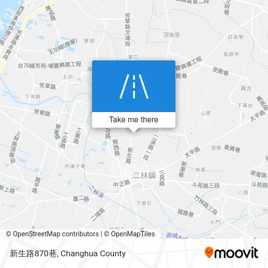 新生路870巷 map