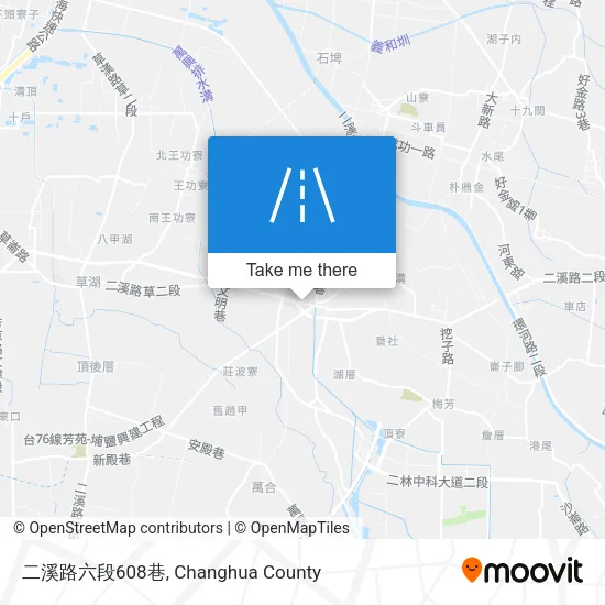 二溪路六段608巷地圖