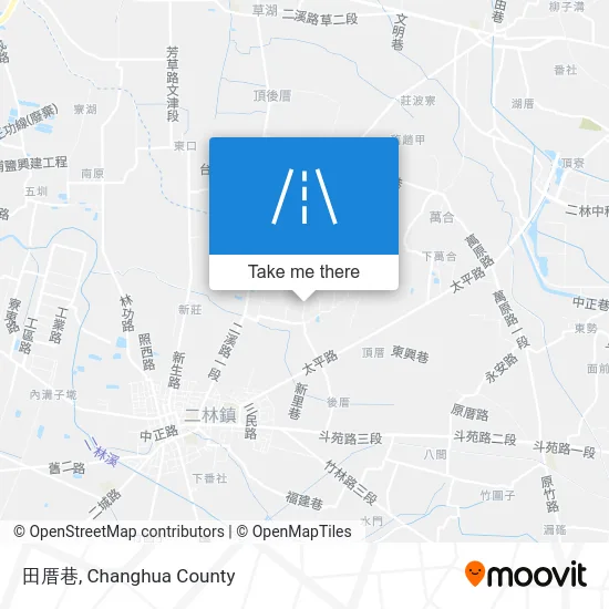田厝巷 map