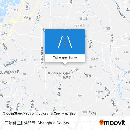 二溪路三段438巷地圖