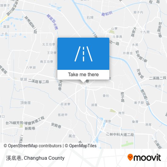 溪底巷地圖