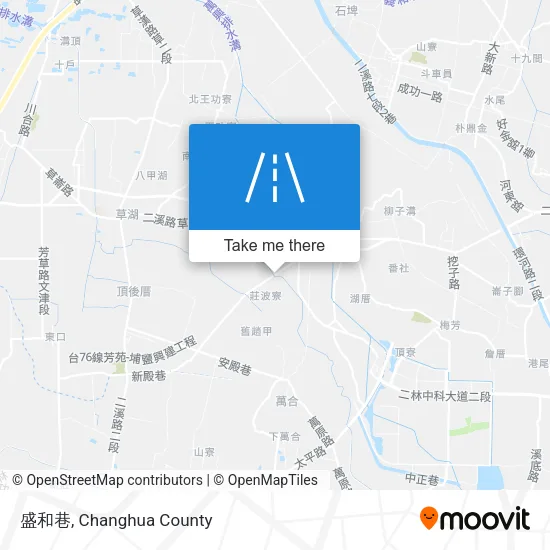 盛和巷 map