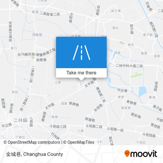 金城巷地圖