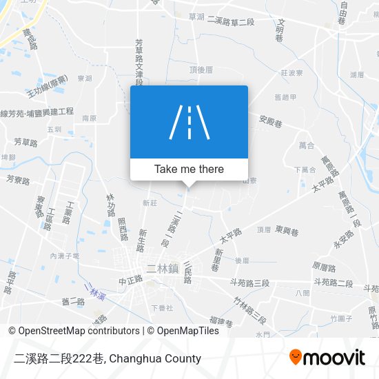 二溪路二段222巷地圖