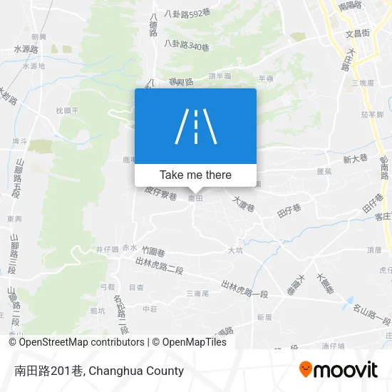 南田路201巷地圖