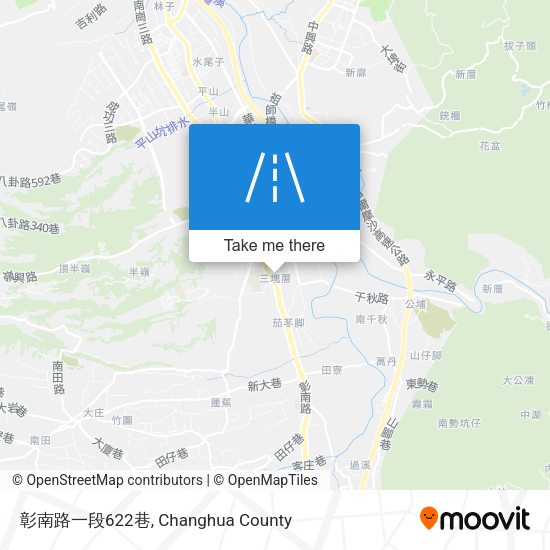彰南路一段622巷地圖