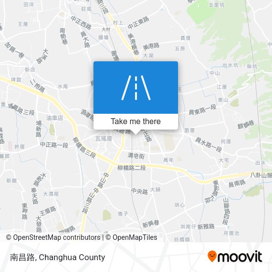 南昌路地圖