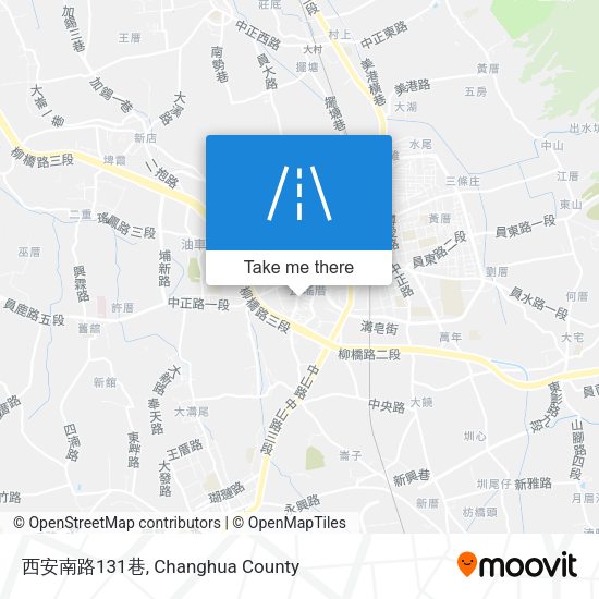 西安南路131巷地圖