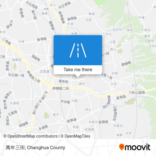 萬年三街 map