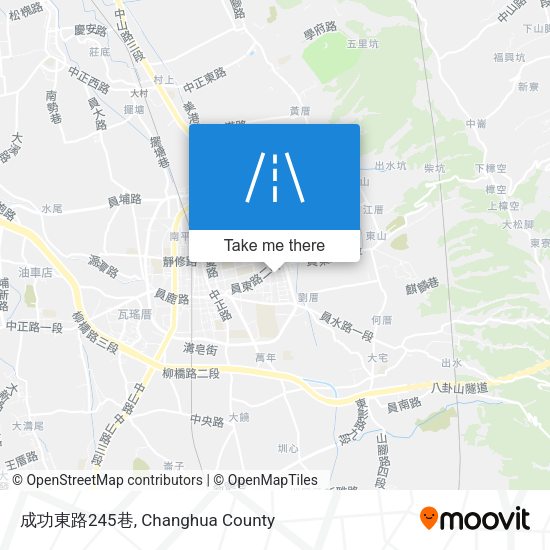 成功東路245巷地圖