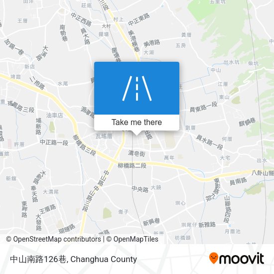 中山南路126巷地圖
