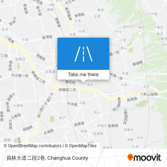 員林大道二段2巷 map