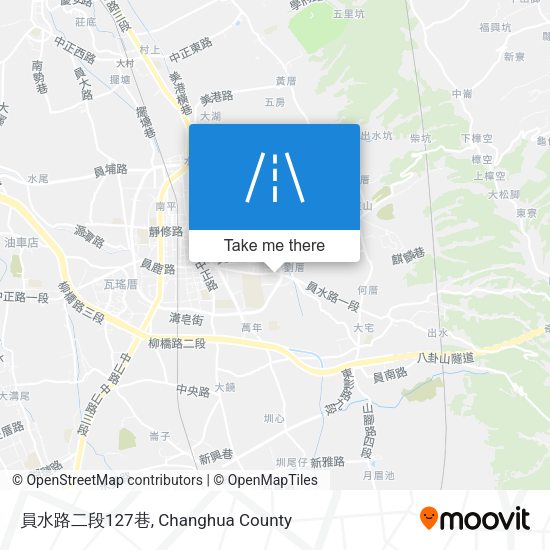 員水路二段127巷 map