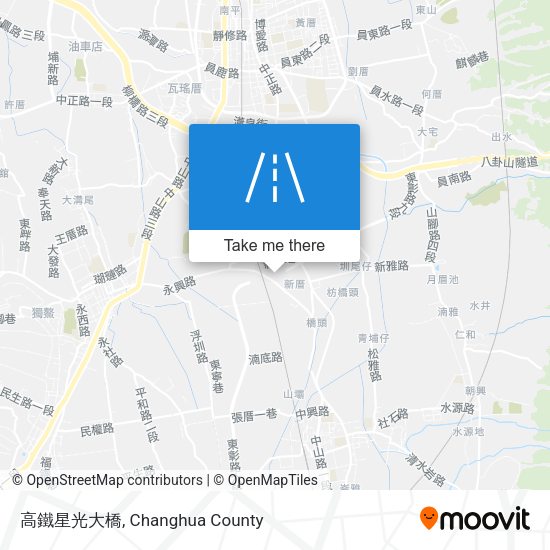 高鐵星光大橋 map