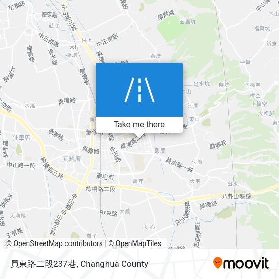 員東路二段237巷地圖