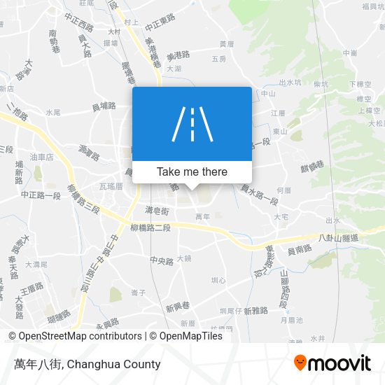 萬年八街地圖