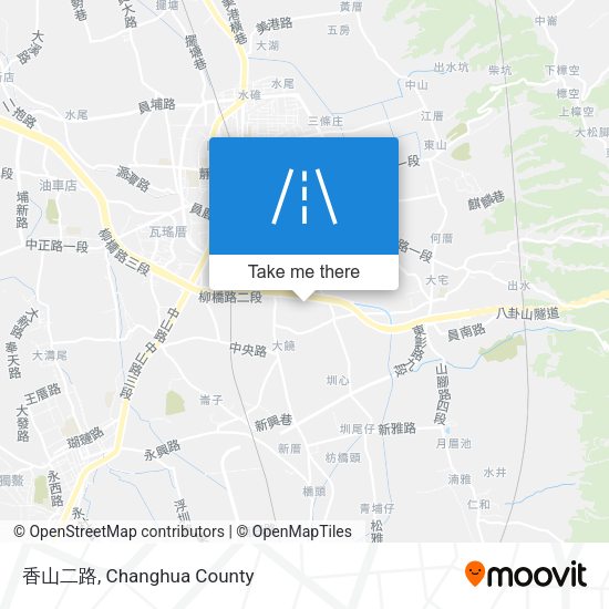 香山二路 map