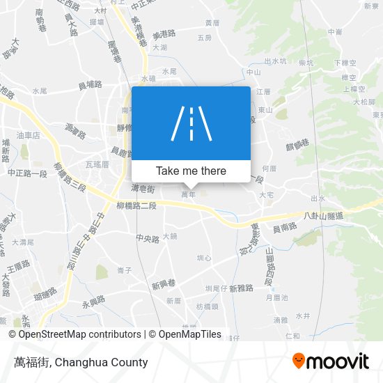 萬福街地圖