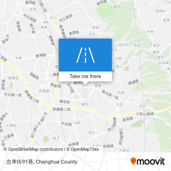 忠孝街91巷 map
