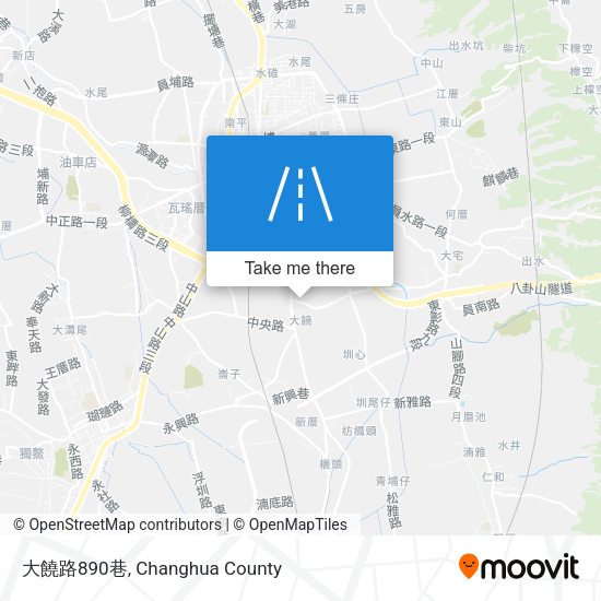 大饒路890巷 map
