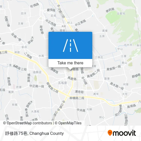 靜修路75巷 map