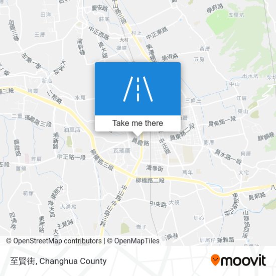 至賢街 map
