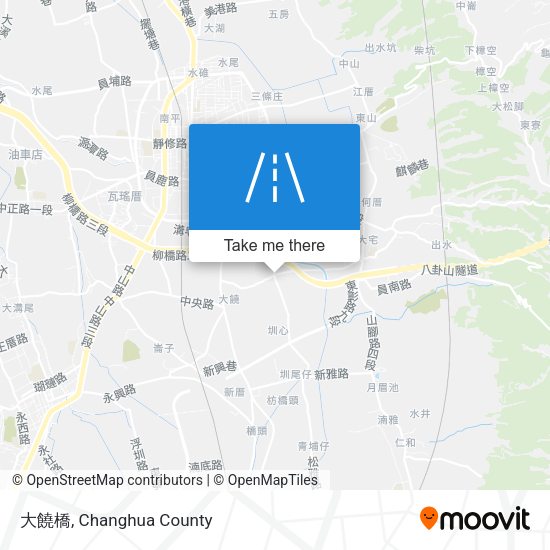 大饒橋 map