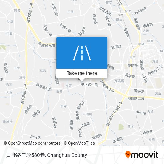 員鹿路二段580巷 map
