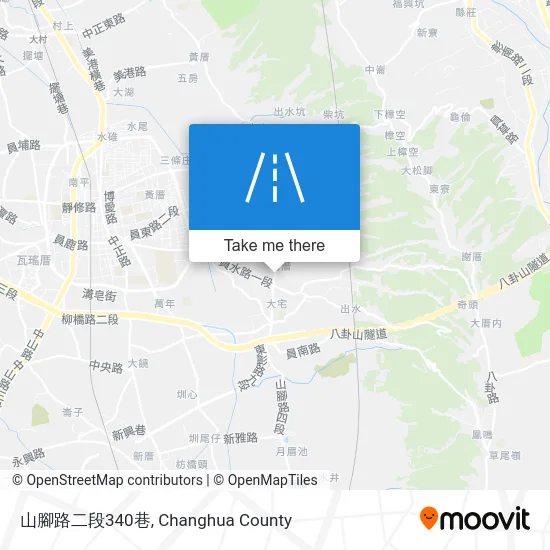山腳路二段340巷 map