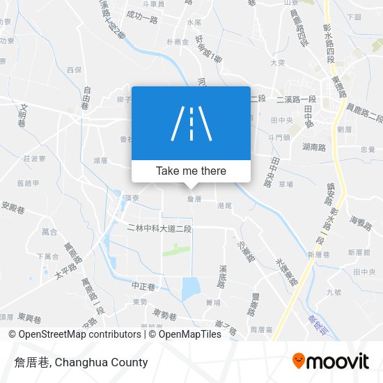 詹厝巷地圖