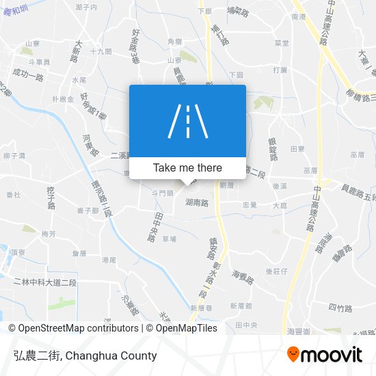 弘農二街地圖