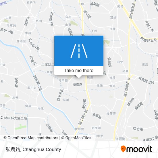 弘農路地圖