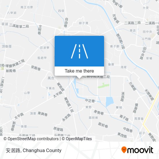安居路 map