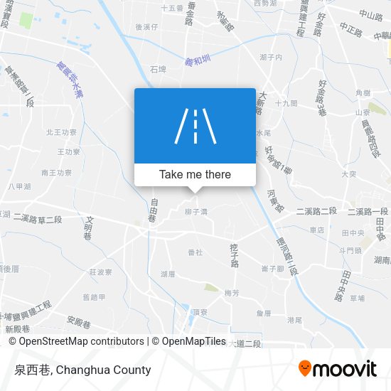 泉西巷地圖