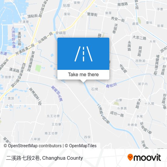 二溪路七段2巷地圖
