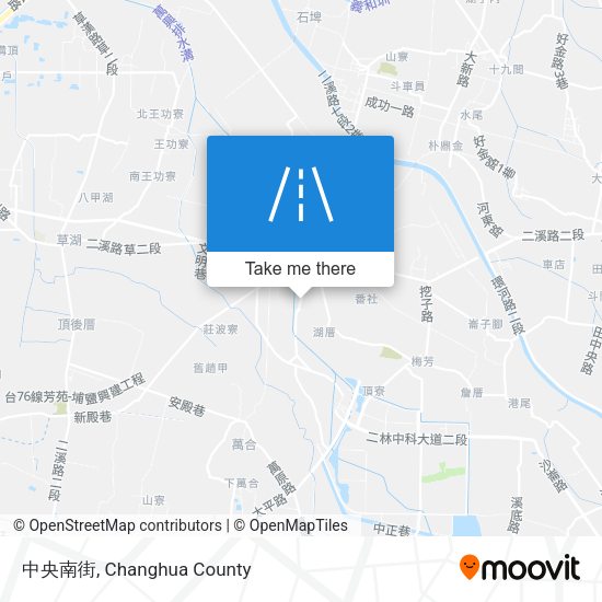 中央南街 map