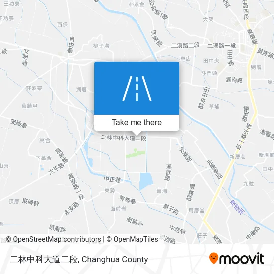 二林中科大道二段 map