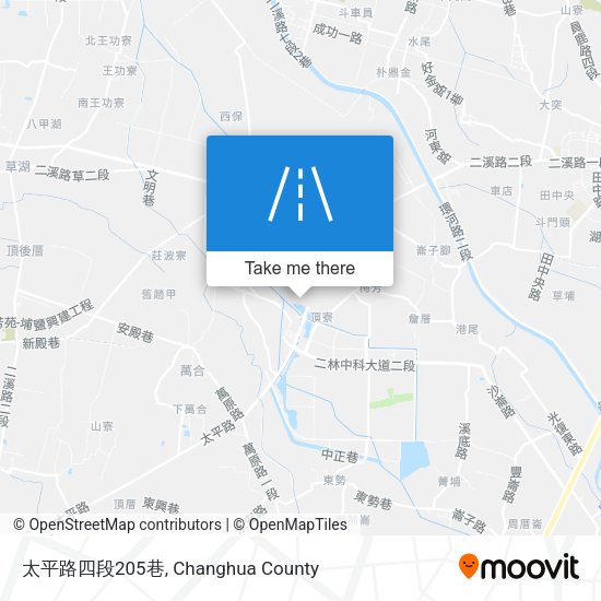 太平路四段205巷地圖