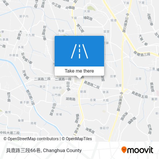 員鹿路三段66巷 map