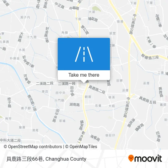 員鹿路三段66巷地圖