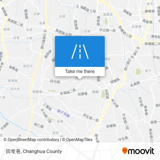 田墘巷 map